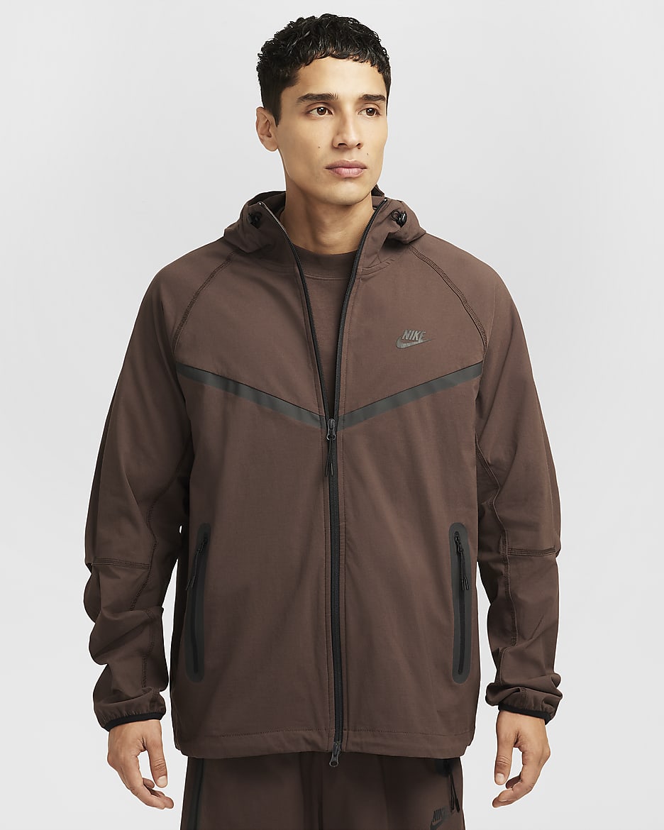 Nike jacket brown online